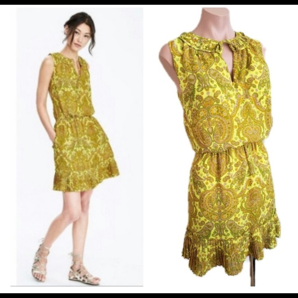 Banana Republic Paisley Dress